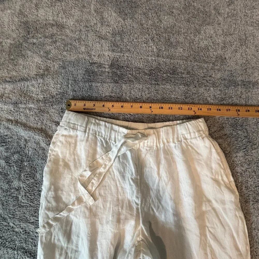 Mango linen pants